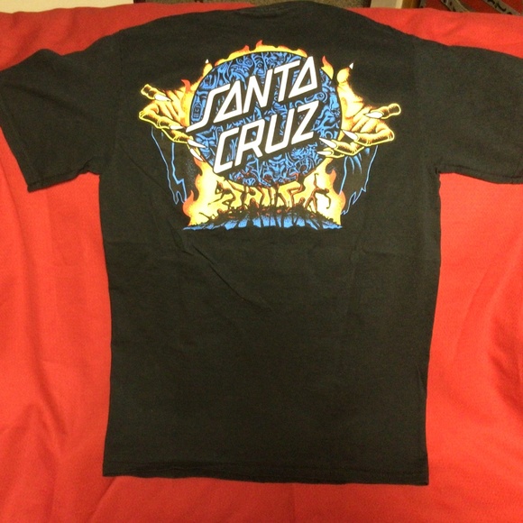 SANTA CRUZ skateboarding  tshirt - Picture 1 of 2